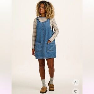 Lucy and Yak Denim Layla Dress